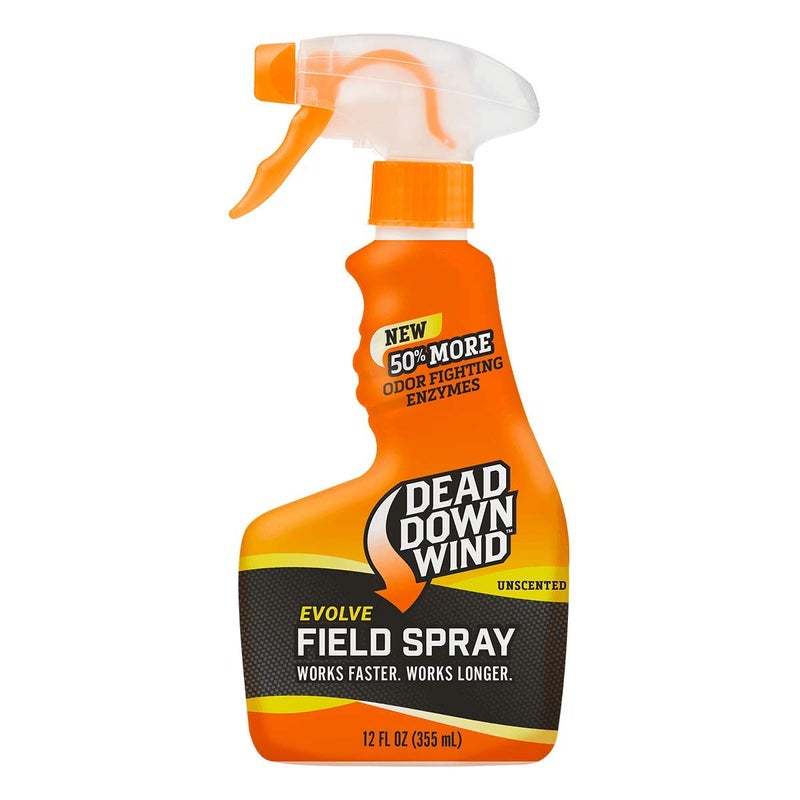 Dead Down Wind Evolve 3D Field Spray, Unscented Hunting Spray for Odors, Hunting Accessories, Clothes, and Gear, 12oz Refill & Spray Bottle - Image 1